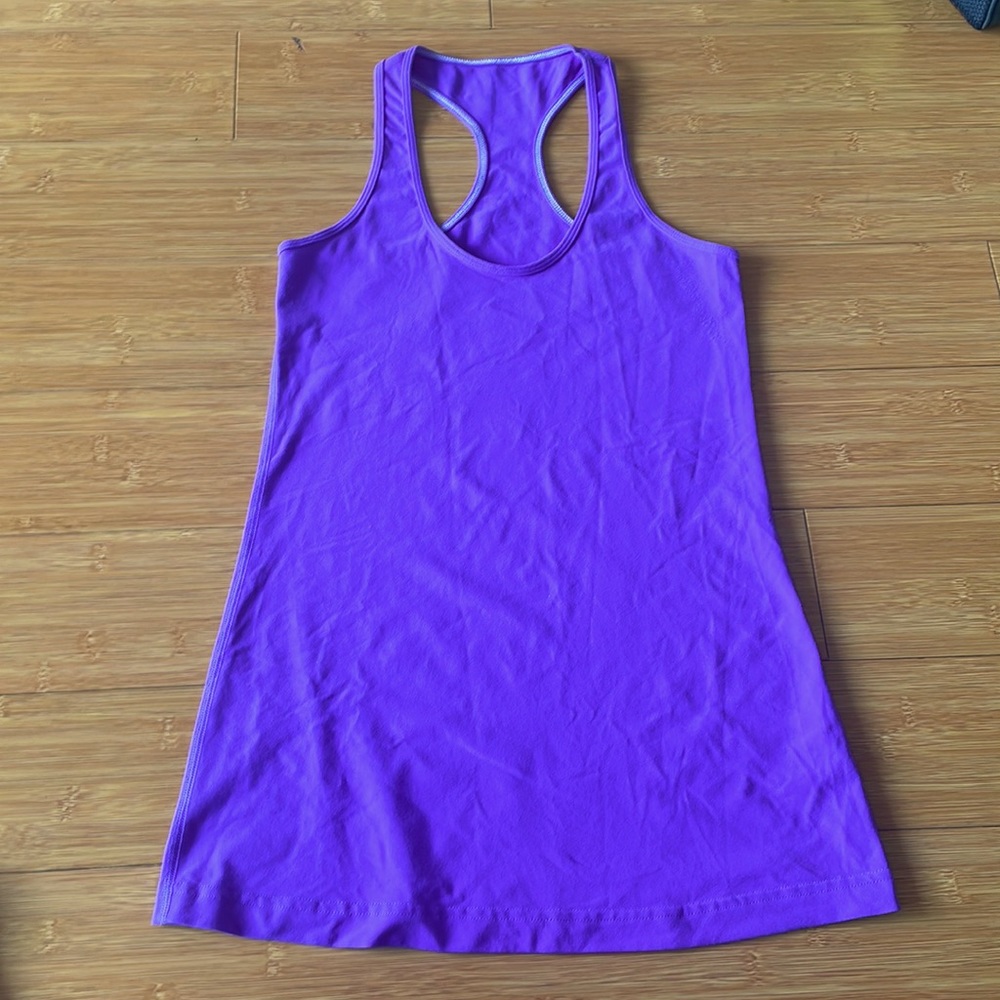 Lululemon Purple Racerback Tank